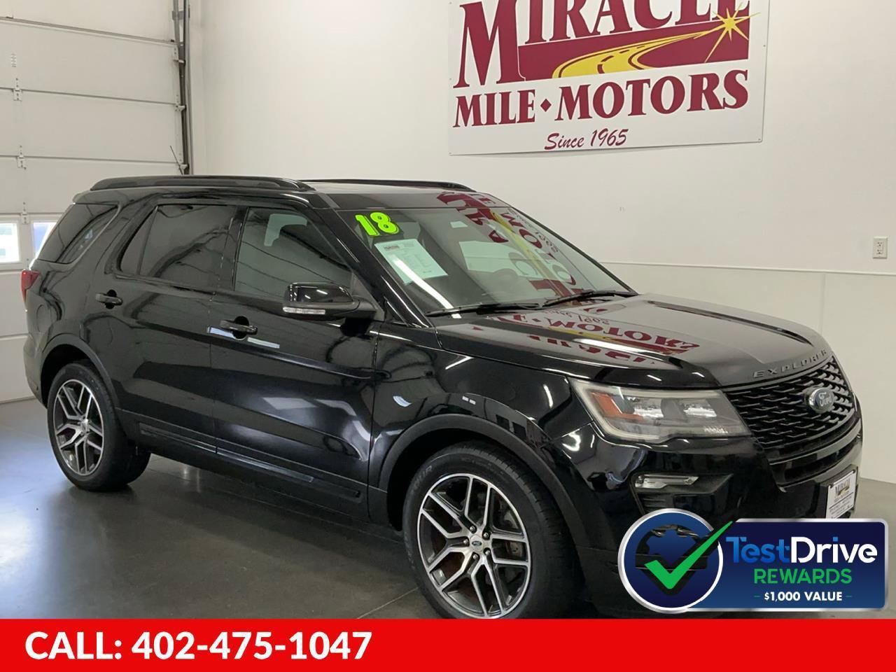 Used 2018 Ford Explorer Sport w/ Equipment Group 401A AWD/4WD image 1