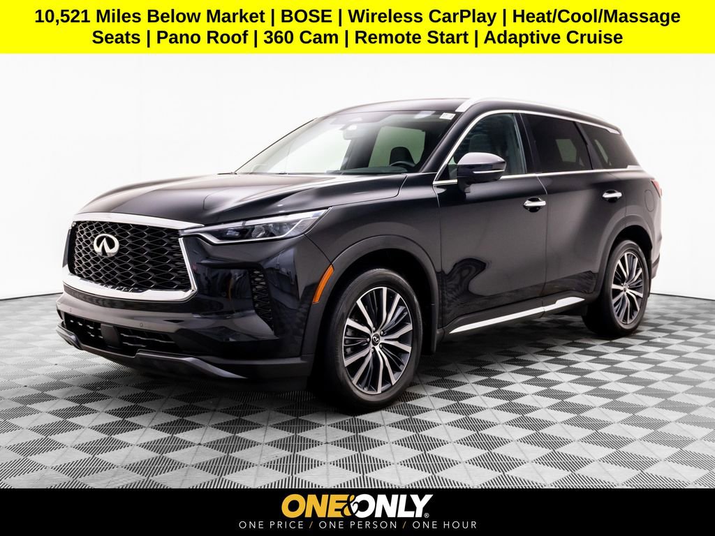 Used 2023 INFINITI QX60 Sensory w/ Cargo Package AWD/4WD image 1