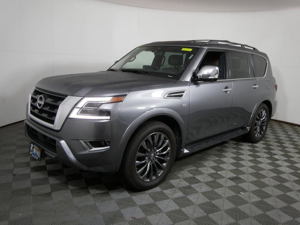 Used 2022 Nissan Armada Platinum w/ Captain's Chairs Package image 8