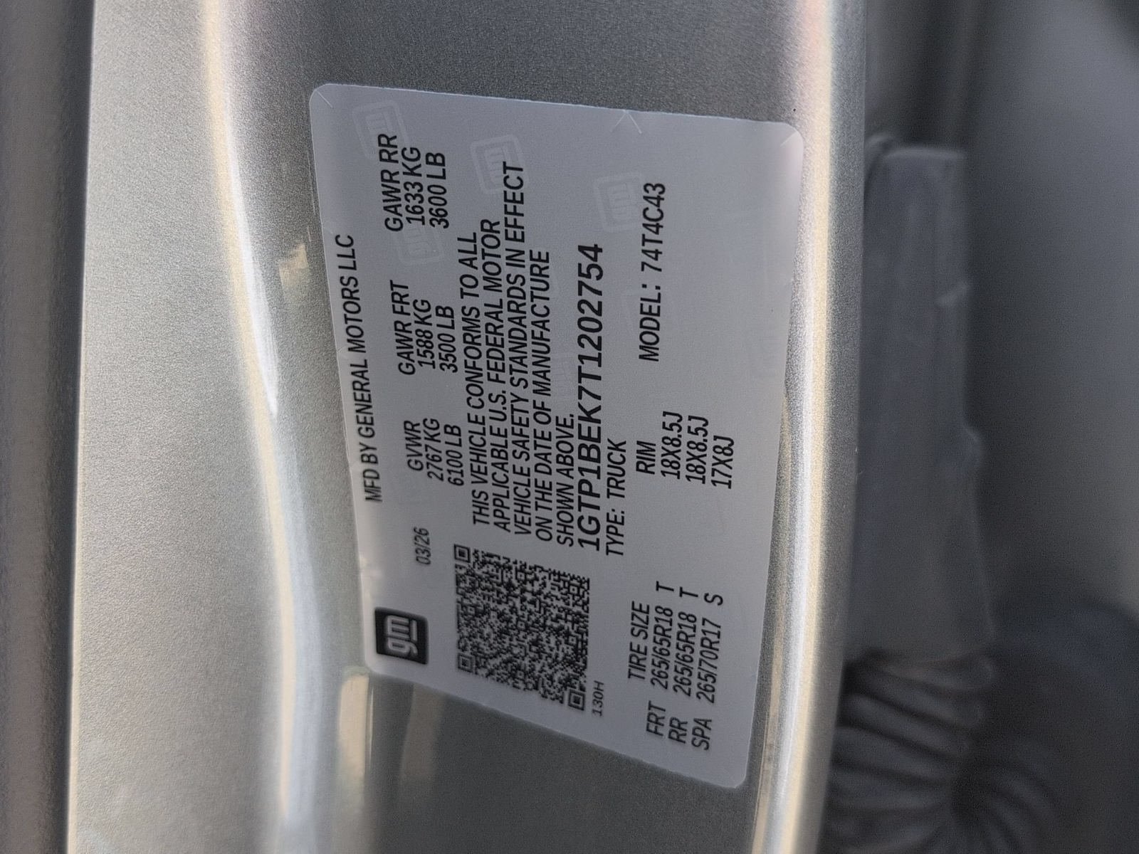 New 2026 GMC Canyon Elevation w/ Convenience Package RWD image 34