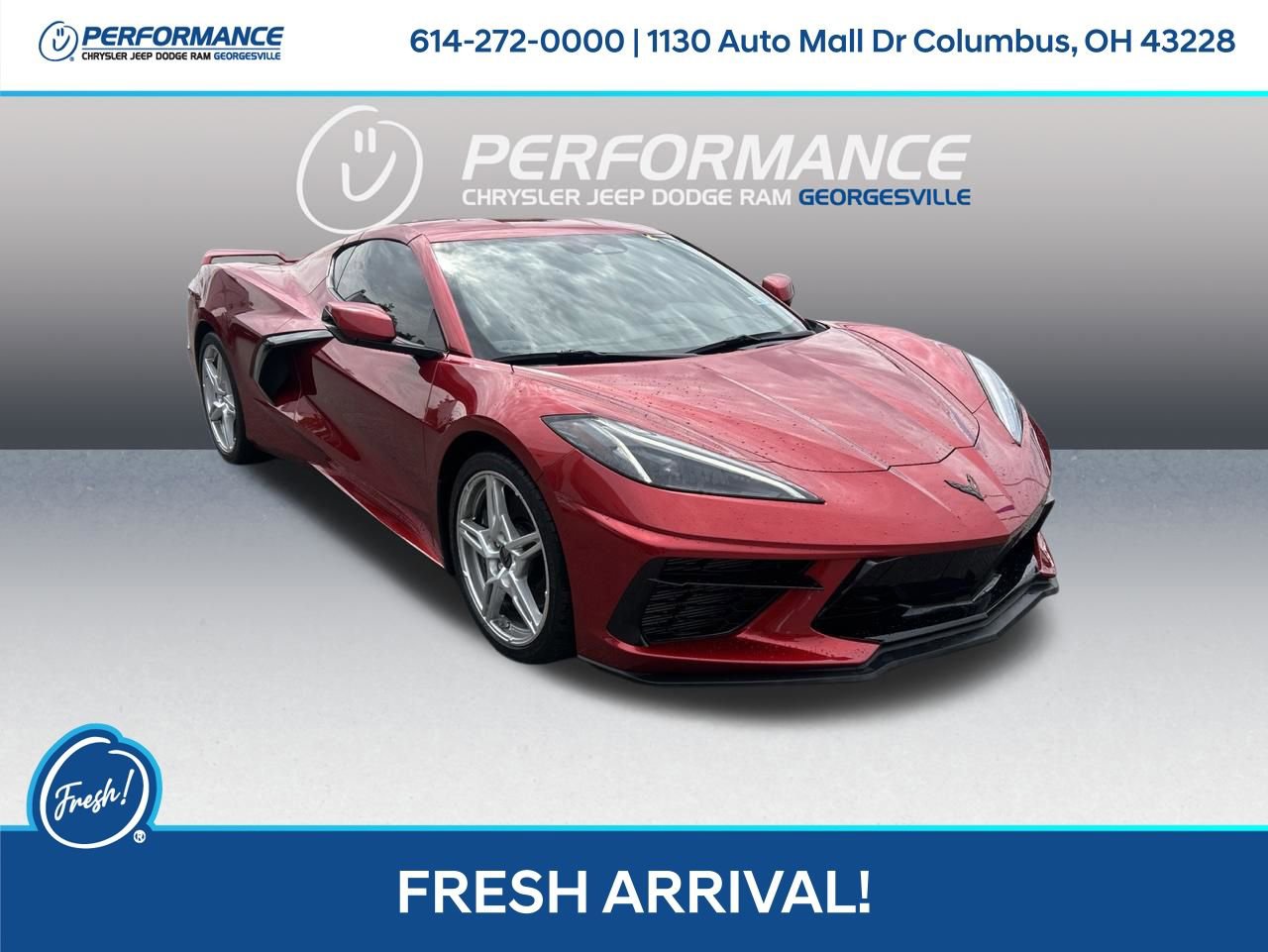 Used 2024 Chevrolet Corvette Stingray Coupe w/ Z51 Performance Package RWD image 1