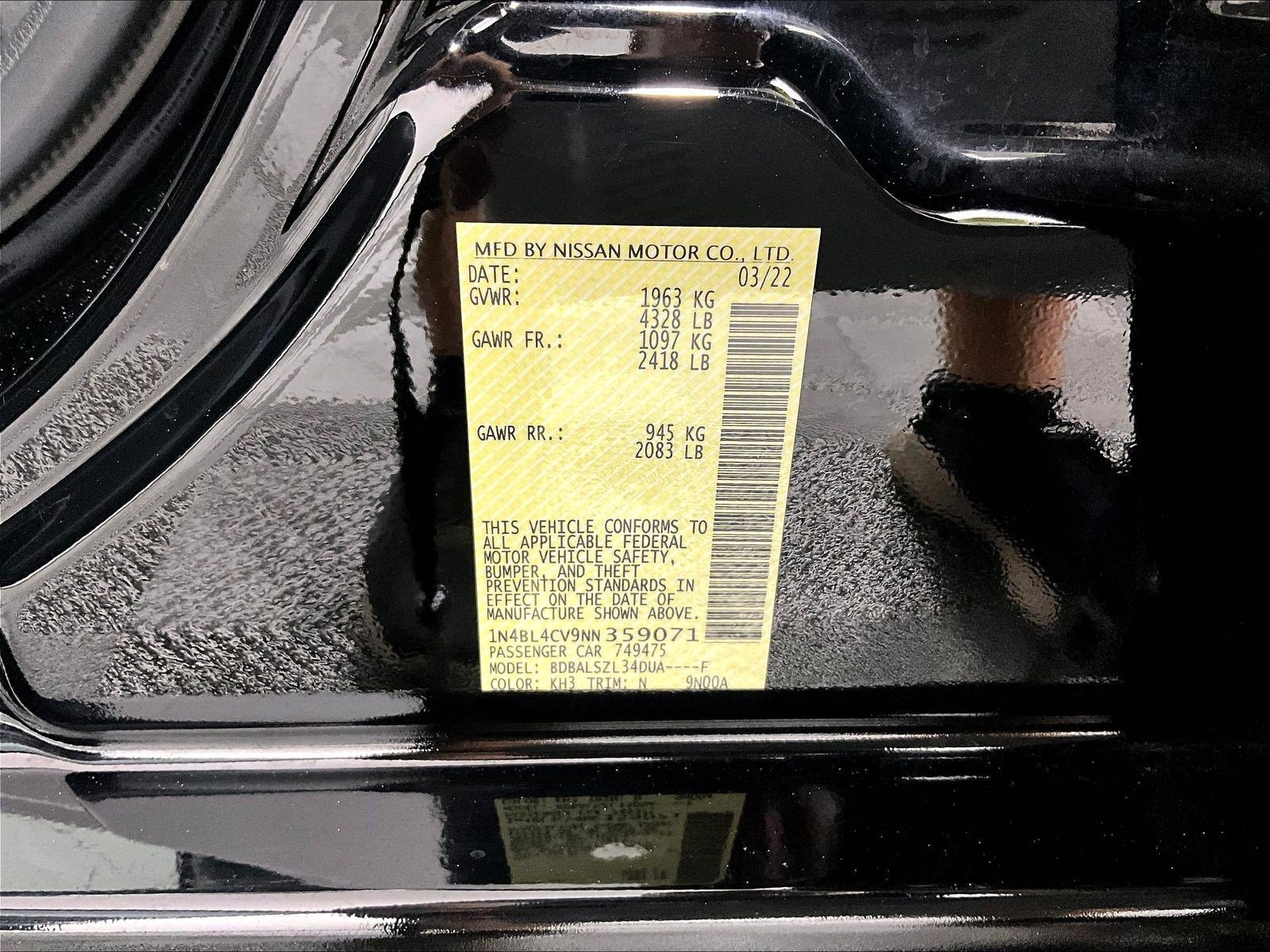 Used 2022 Nissan Altima 2.5 SR FWD image 19