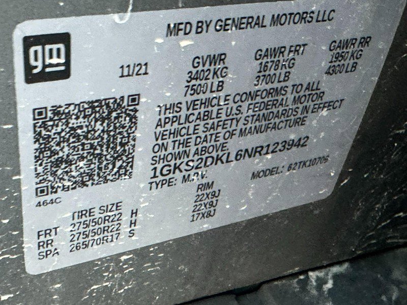 Used 2022 GMC Yukon Denali w/ Denali Premium Package image 32