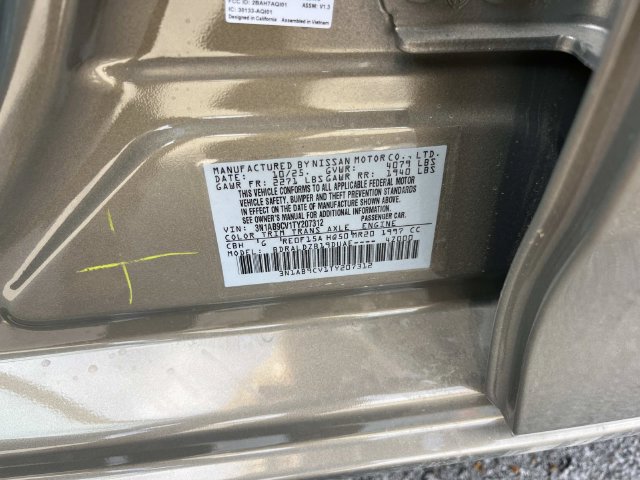 New 2026 Nissan Sentra SV w/ SV Convenience Package FWD image 31