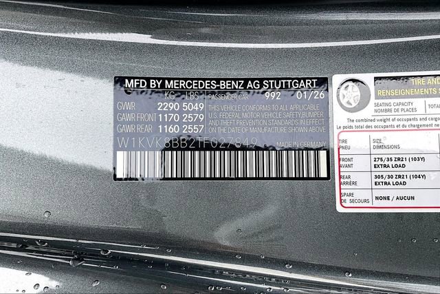 New 2026 Mercedes-Benz SL 63 AMG 4MATIC image 16