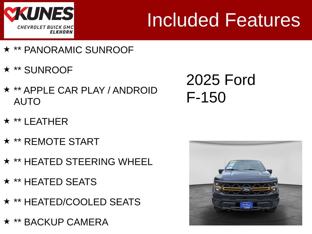 Used 2025 Ford F150 Tremor AWD/4WD image 2