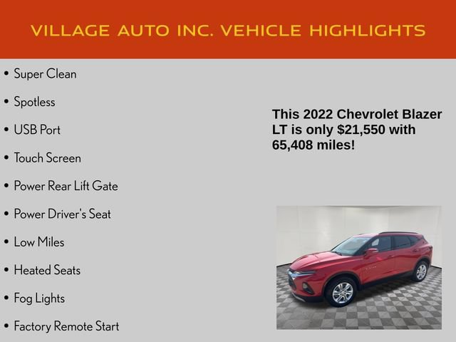 Used 2022 Chevrolet Blazer LT AWD/4WD image 7