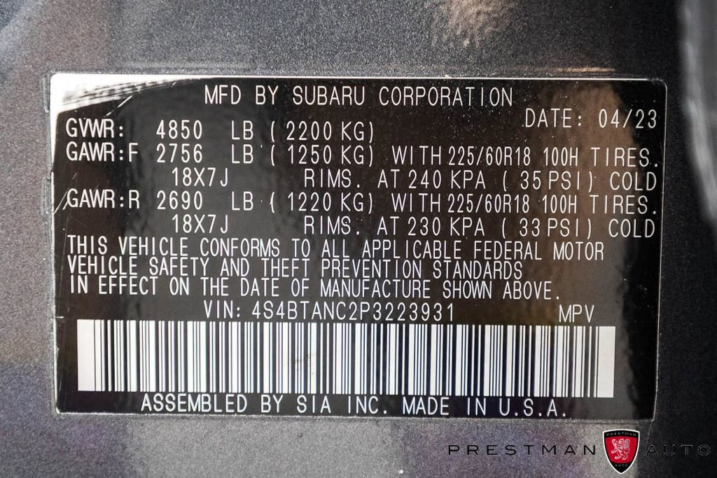 Used 2023 Subaru Outback Limited AWD/4WD image 44