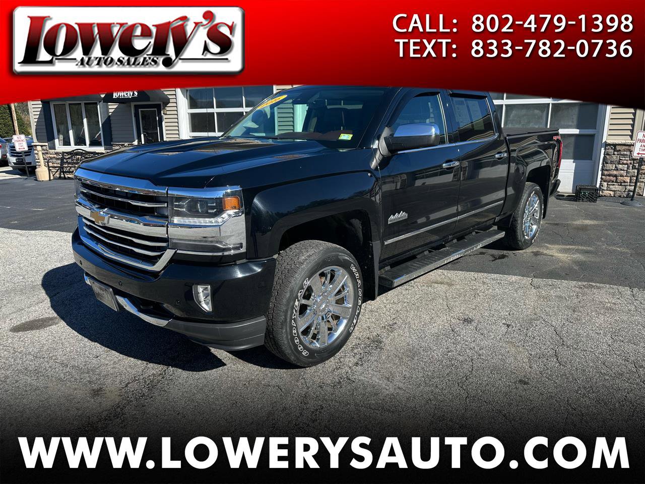 Used 2016 Chevrolet Silverado 1500 High Country w/ High Country Premium Package