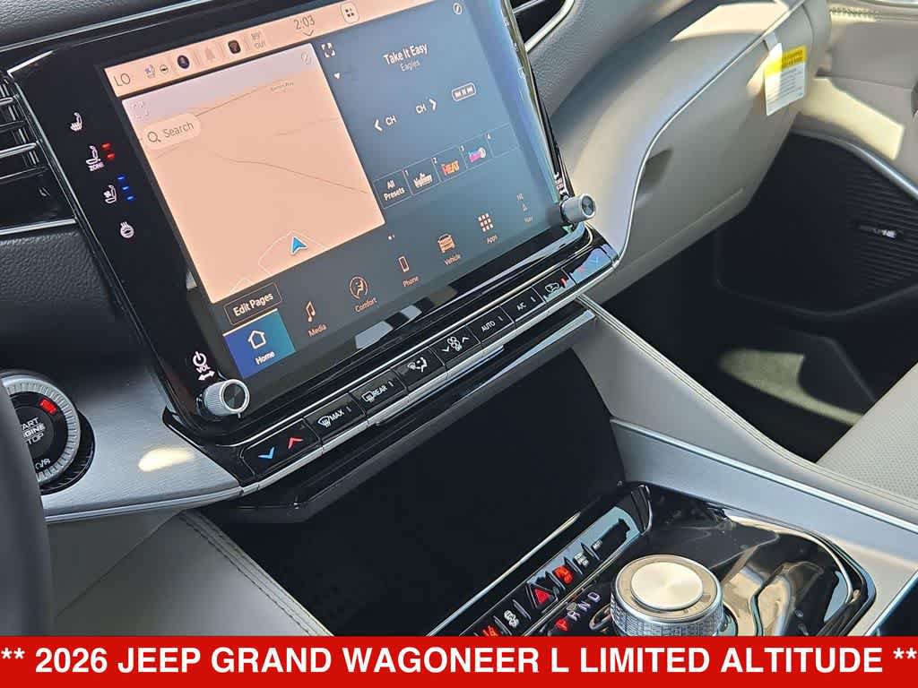 New 2026 Jeep Grand Wagoneer L Limited w/ Rear Seat Video Group I AWD/4WD image 30