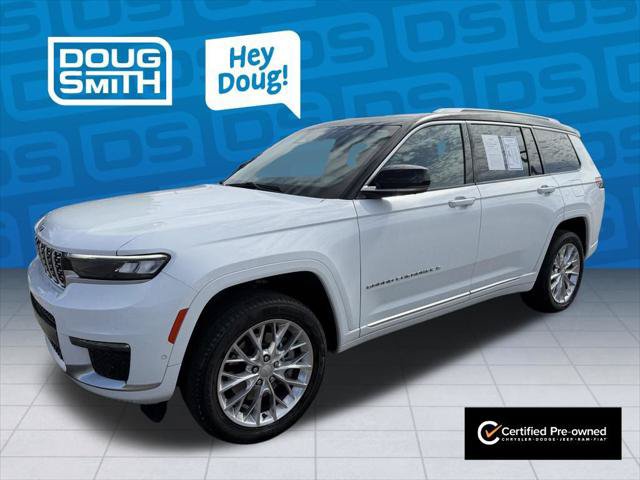 Certified 2021 Jeep Grand Cherokee L Summit w/ Advanced Protech Group IV AWD/4WD image 1