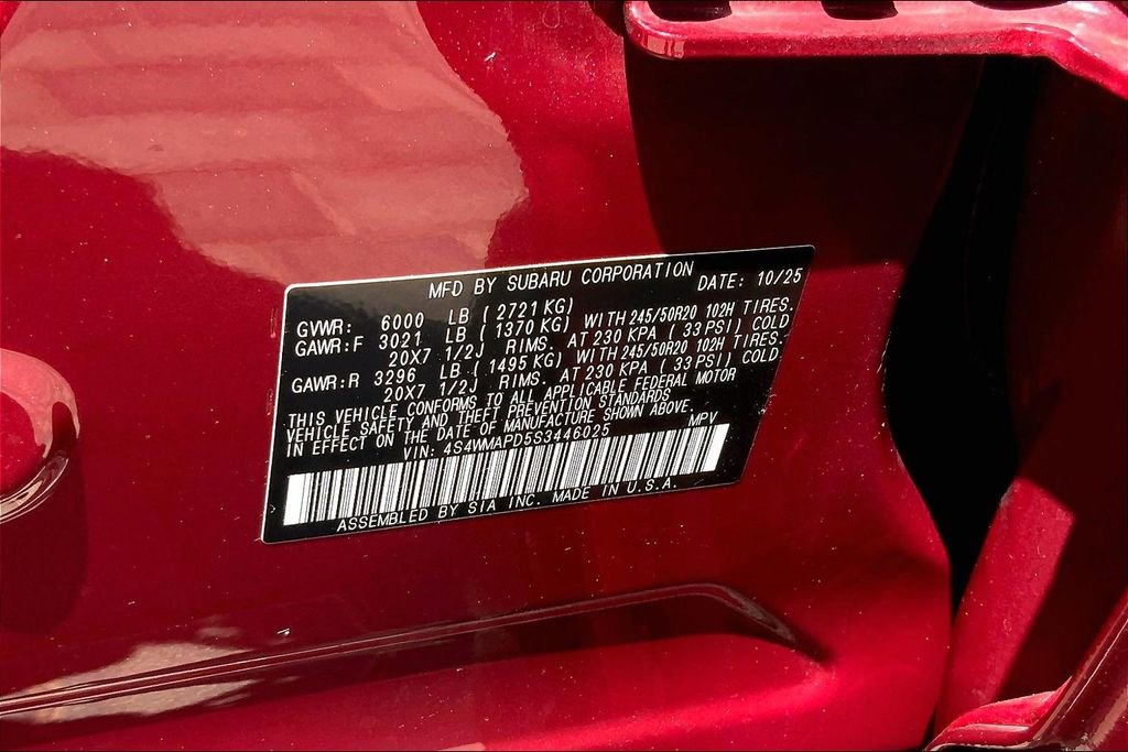 Certified 2025 Subaru Ascent Limited AWD/4WD image 18