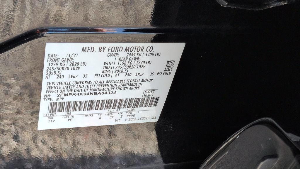 Used 2022 Ford Edge Titanium w/ Equipment Group 301A AWD/4WD image 25