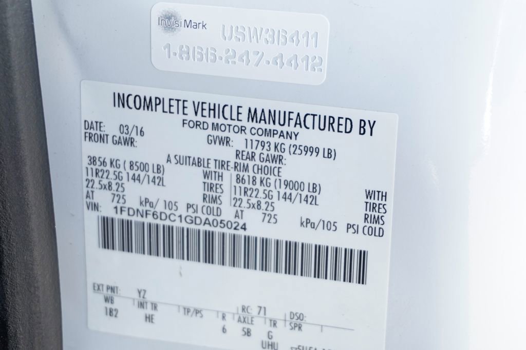 Used 2016 Ford F650 2WD Regular Cab Super Duty image 56