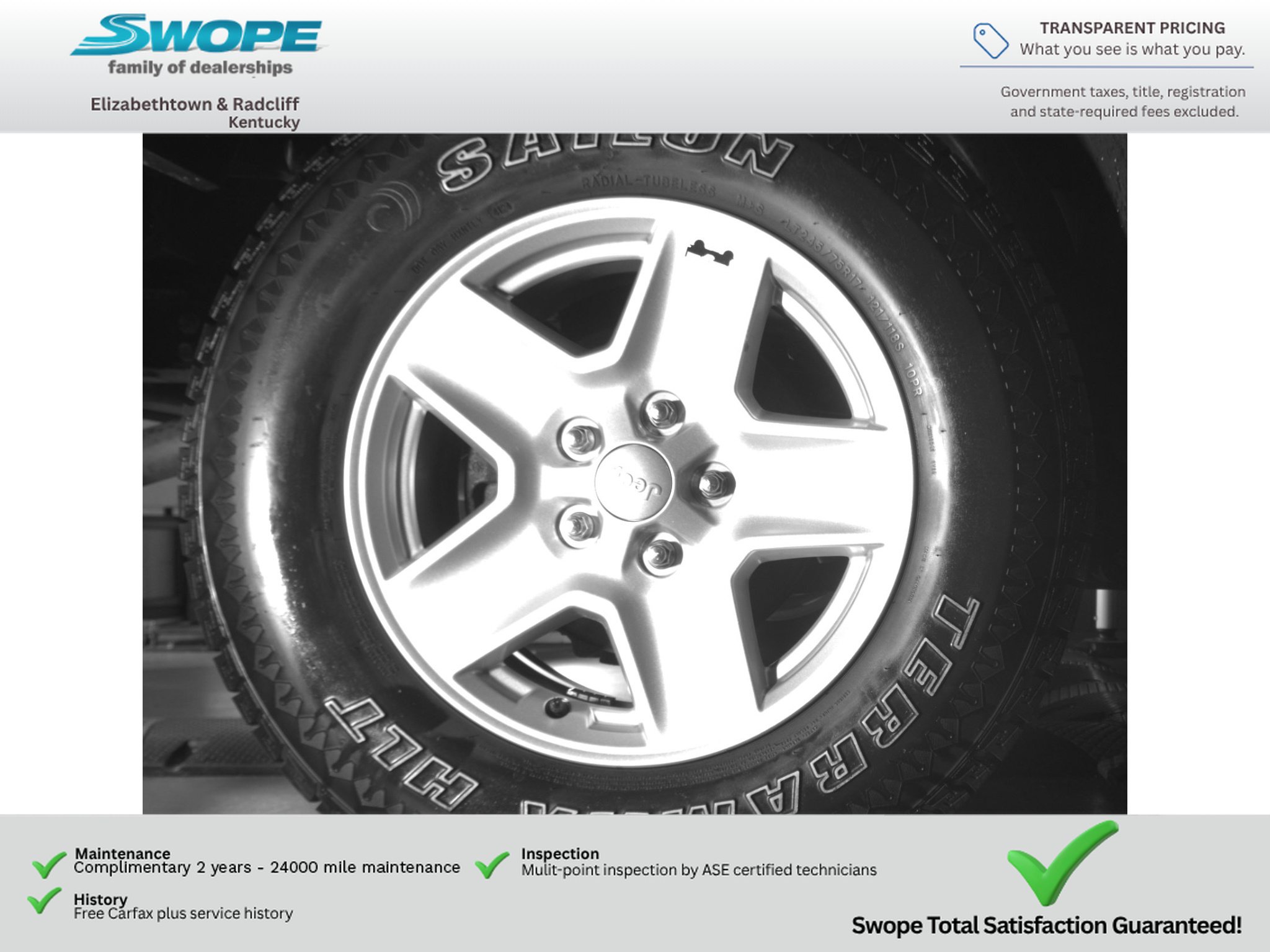 Used 2015 Jeep Wrangler Unlimited Sport w/ Quick Order Package 24S AWD/4WD image 12