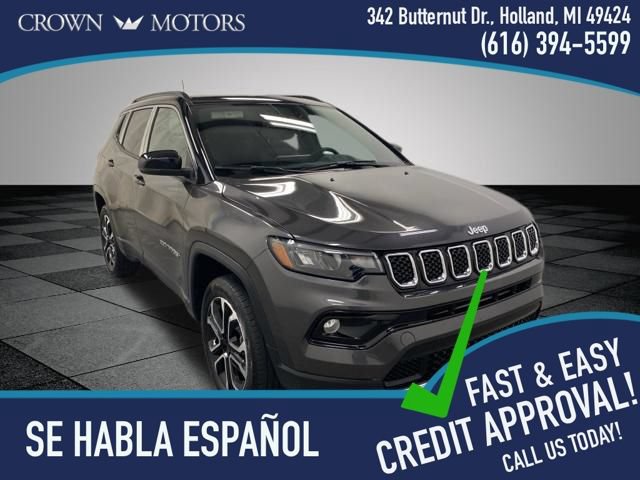 Used 2023 Jeep Compass Limited w/ Sun and Sound Group AWD/4WD image 1