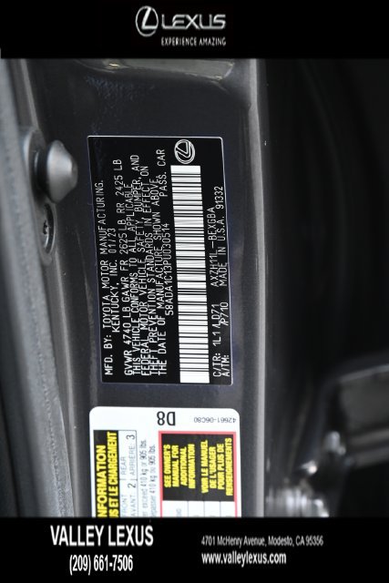 Used 2023 Lexus ES 300h w/ Premium Package FWD image 24
