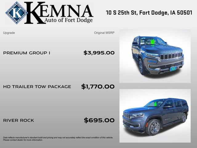 Used 2024 Jeep Wagoneer 4WD w/ Premium Group I image 4