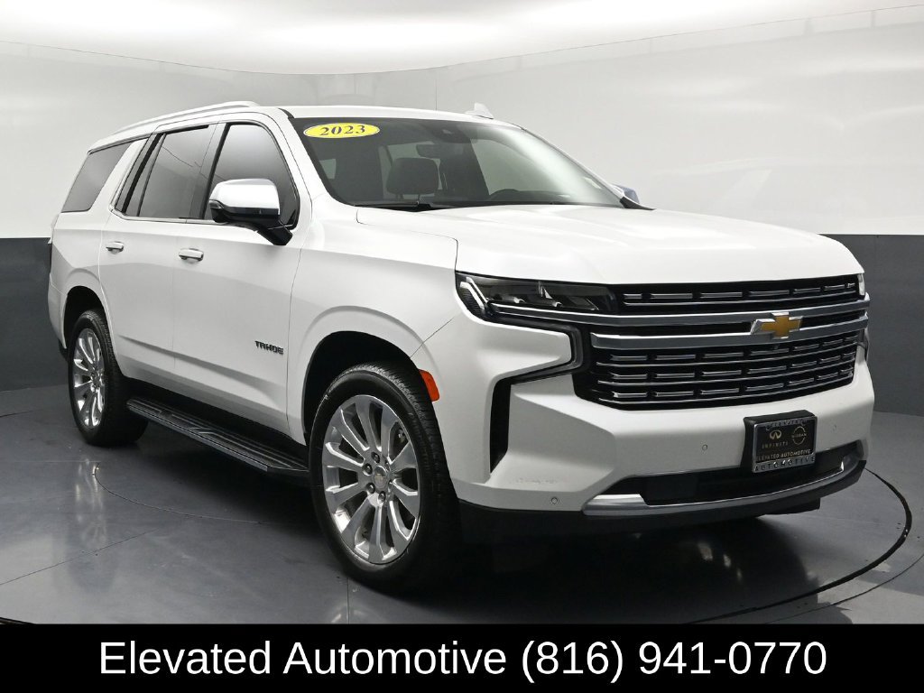 Used 2023 Chevrolet Tahoe Premier w/ Premium Package 2 RWD image 1