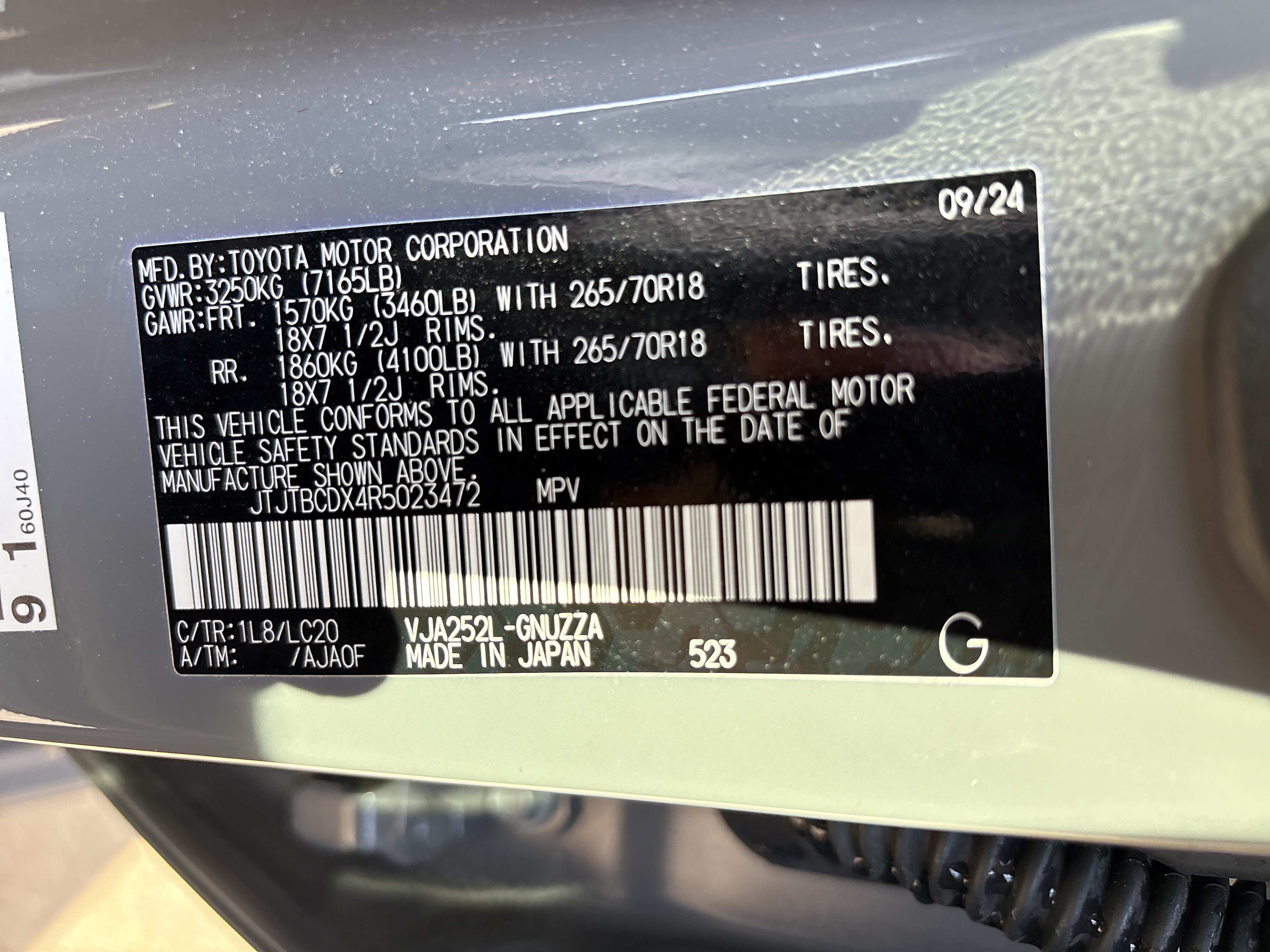 Used 2024 Lexus GX 550 AWD/4WD image 35