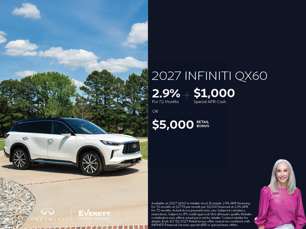 New 2027 INFINITI QX60 Luxe w/ Cargo Package AWD/4WD image 2
