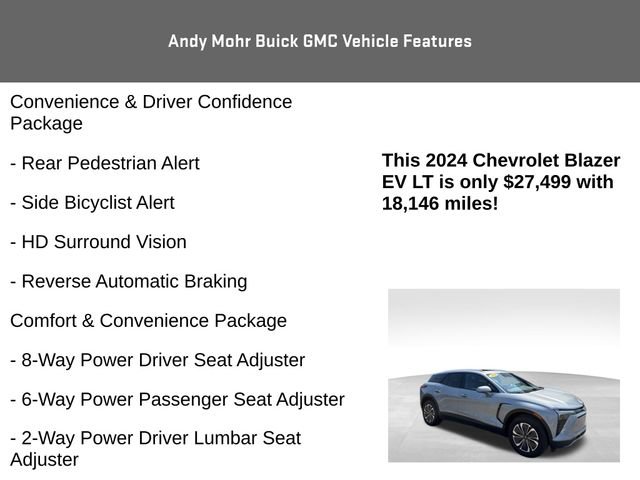 Used 2024 Chevrolet Blazer EV LT AWD/4WD image 16