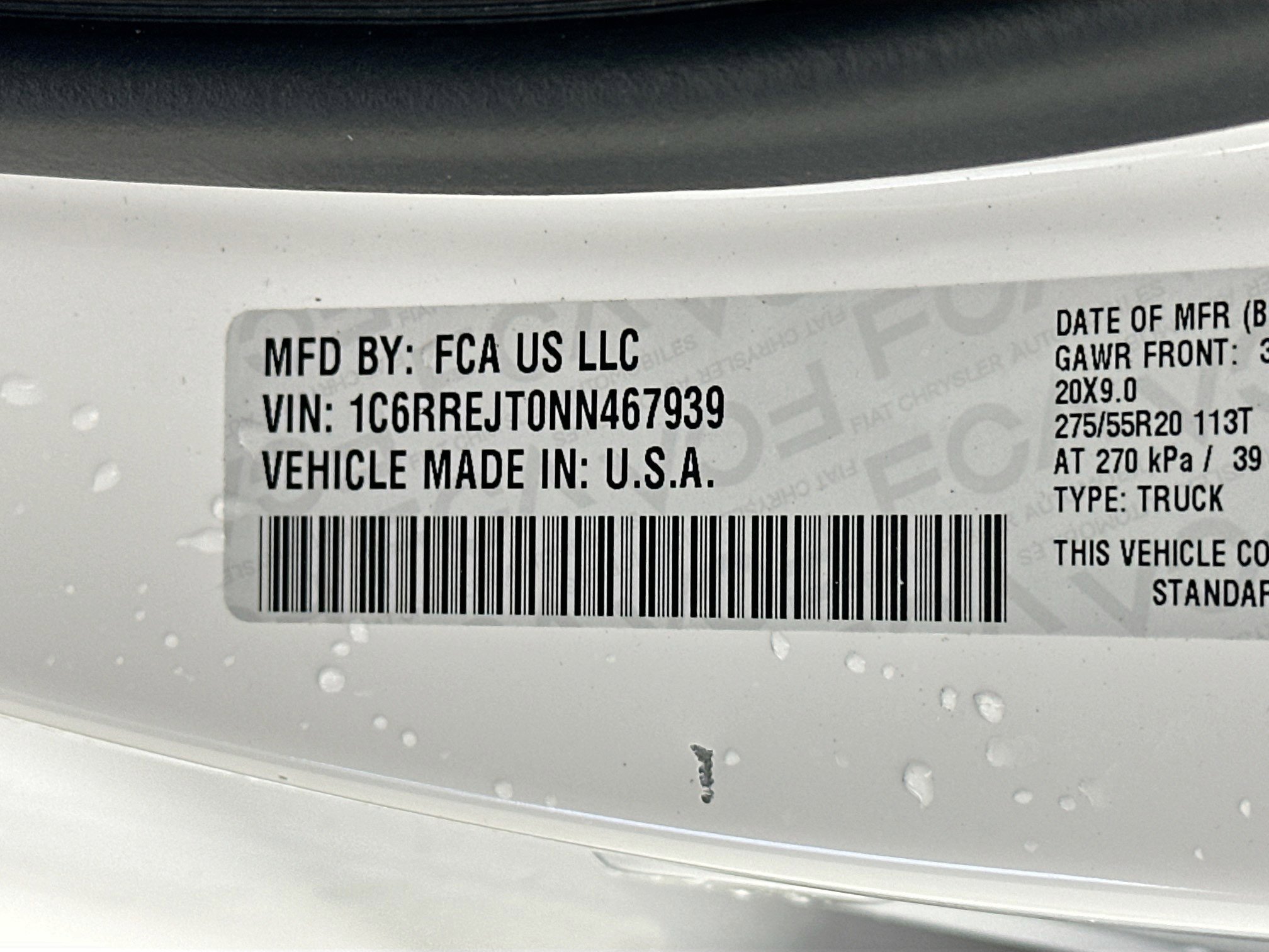 Used 2022 RAM 1500 Laramie RWD image 29