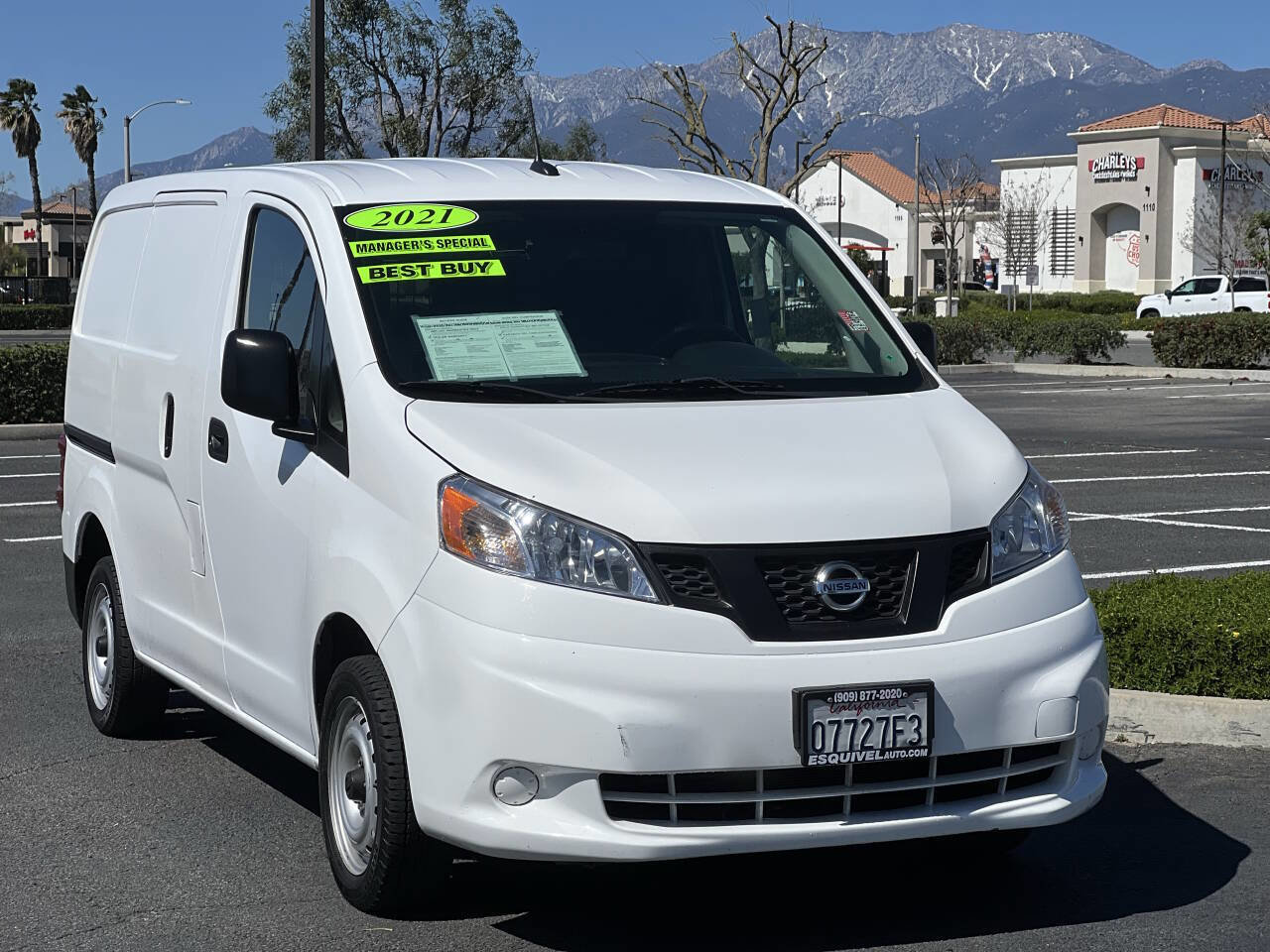 Used 2021 Nissan NV200 S w/ Back Door Glass Package image 3