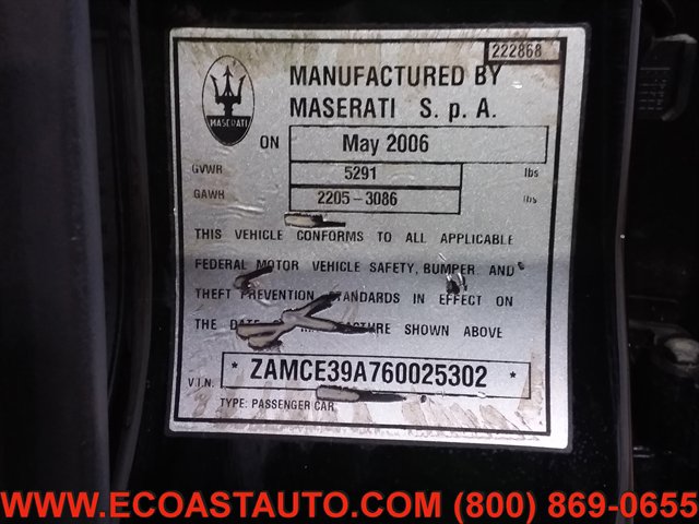 Used 2006 Maserati Quattroporte Executive GT image 16