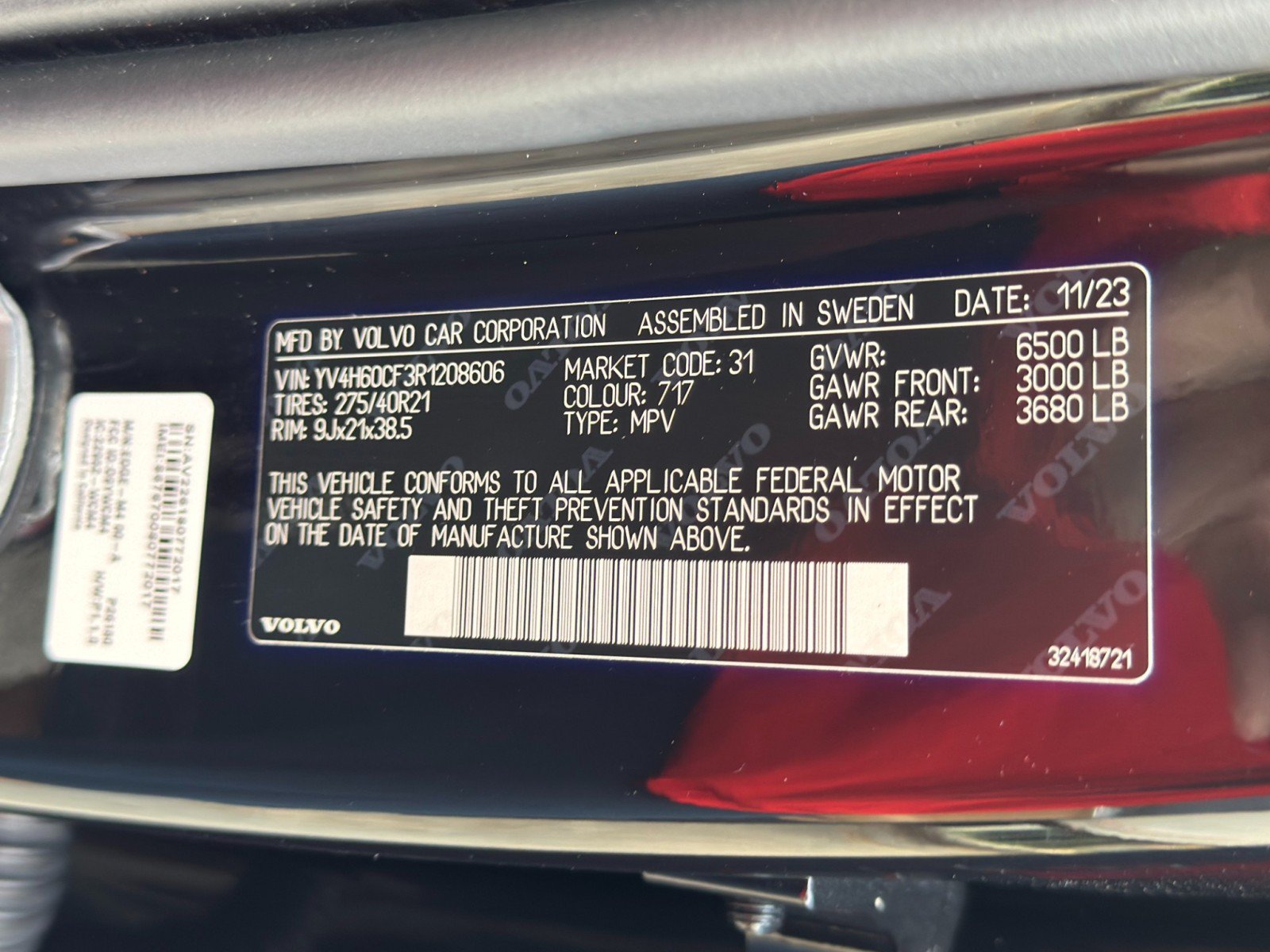 Used 2024 Volvo XC90 T8 Ultimate w/ Lounge Package AWD/4WD image 51