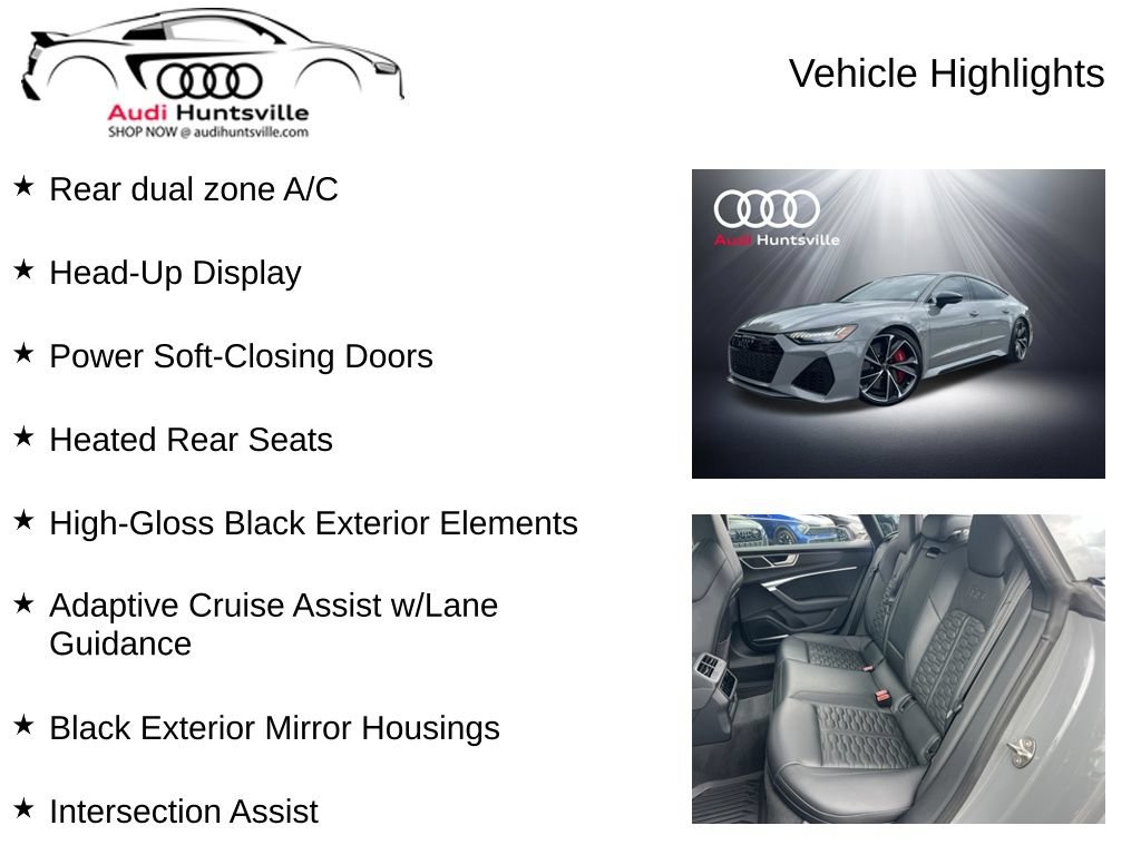 Used 2023 Audi RS 7 Sportback w/ Black Optic Package AWD/4WD image 12