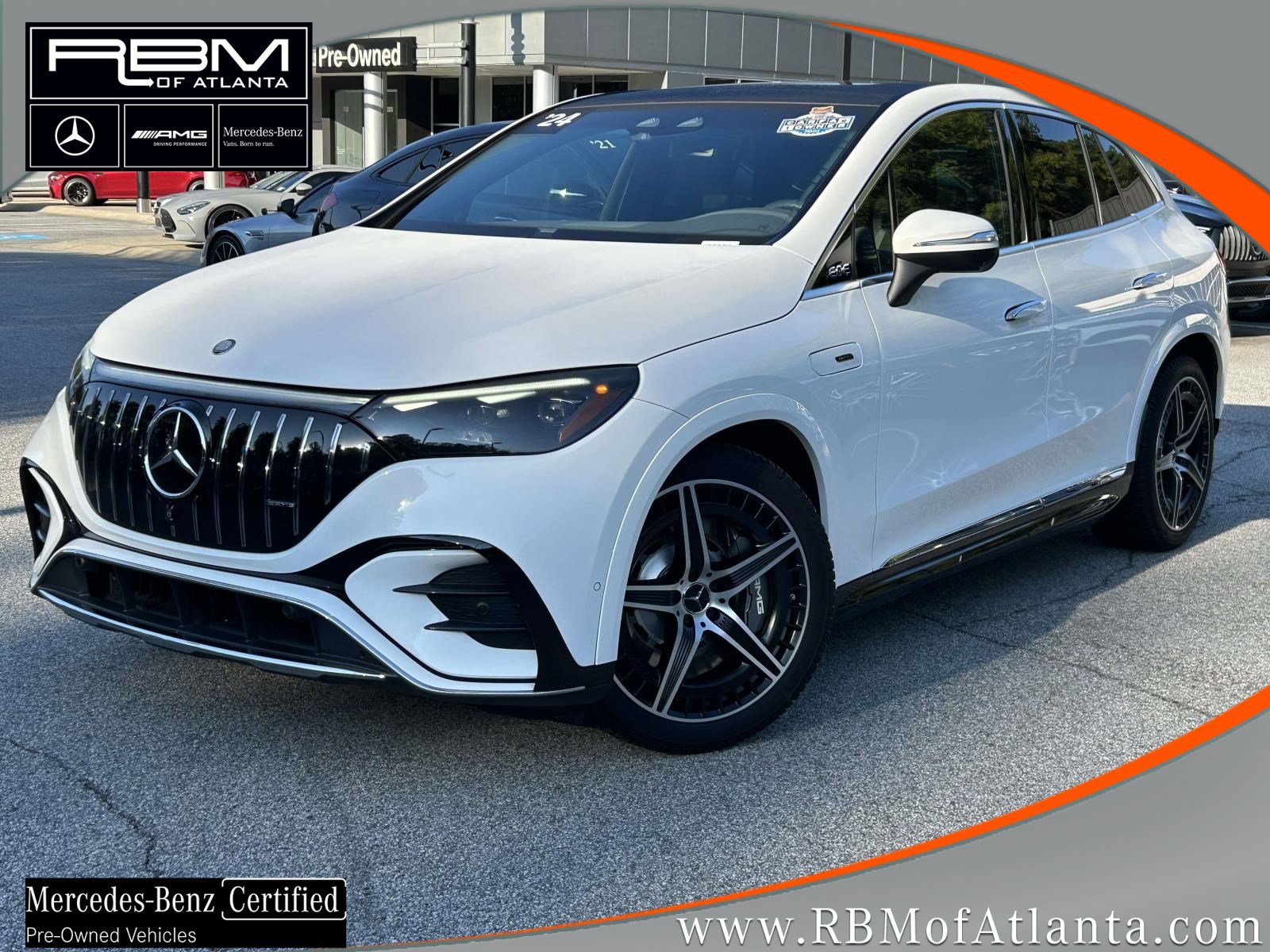 Certified 2024 Mercedes-Benz EQE AMG 4MATIC SUV image 1