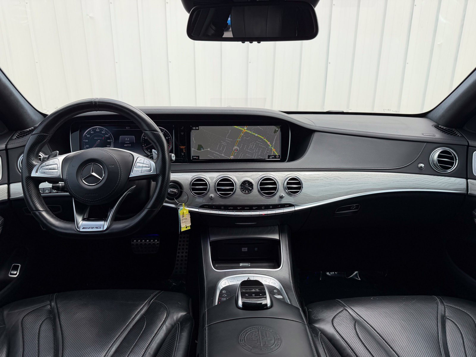Used 2017 Mercedes-Benz S 63 AMG 4MATIC Sedan w/ Driver Assistance Package image 12