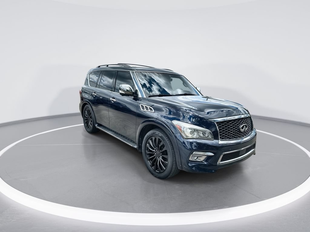 Used 2017 INFINITI QX80 Limited w/ All Season Package AWD/4WD image 2