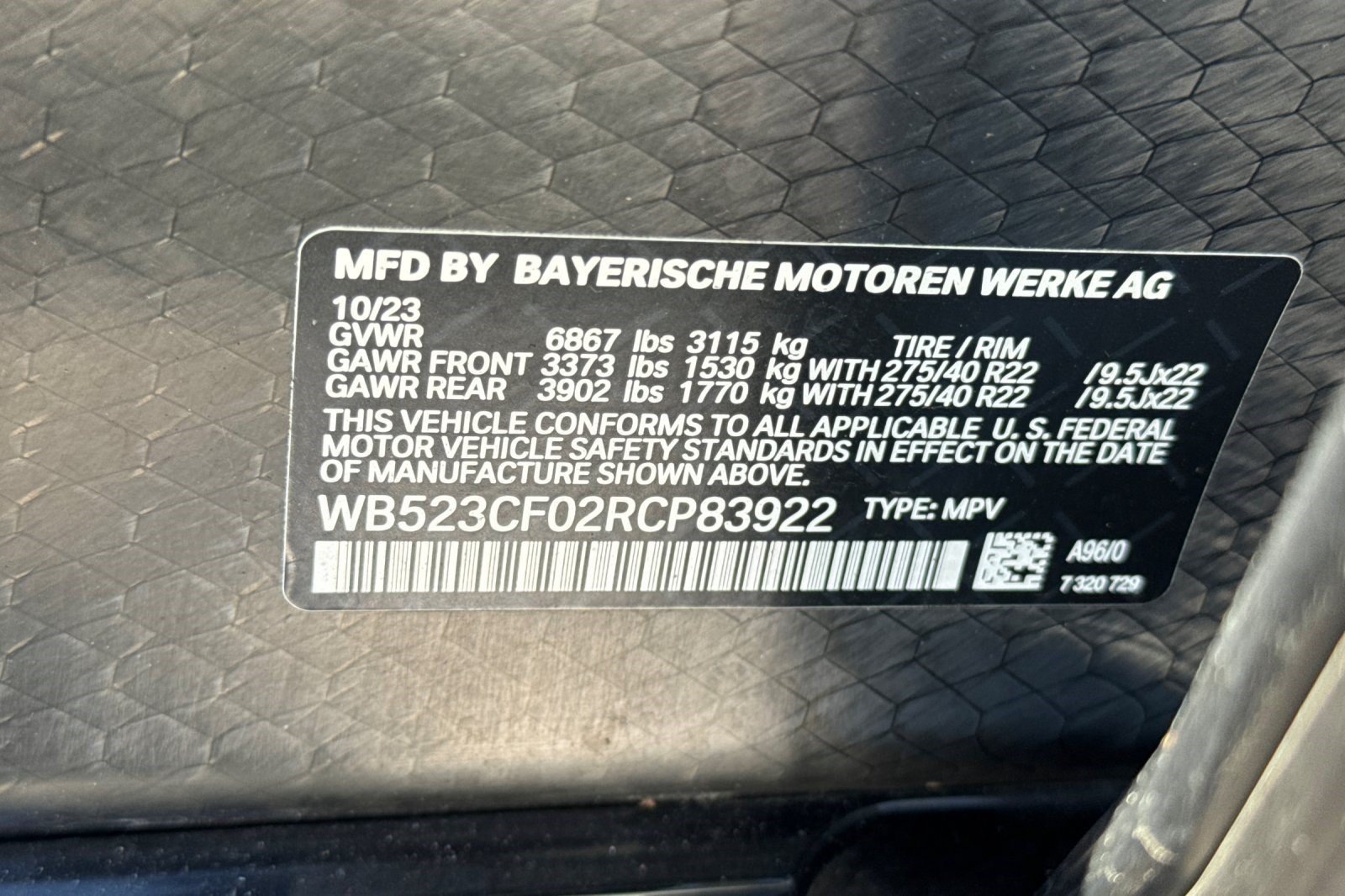 Certified 2024 BMW iX xDrive50 w/ Sport Package AWD/4WD image 28