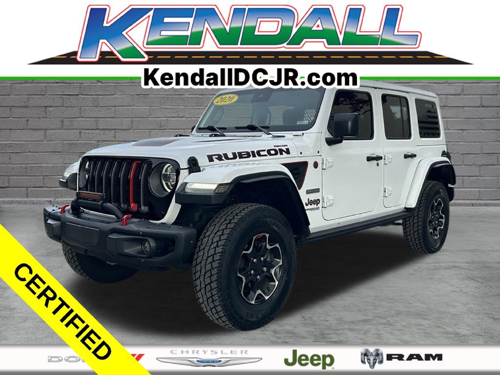 Used 2020 Jeep Wrangler Unlimited Rubicon w/ Quick Order Package 28Y Recon AWD/4WD 360° Tour