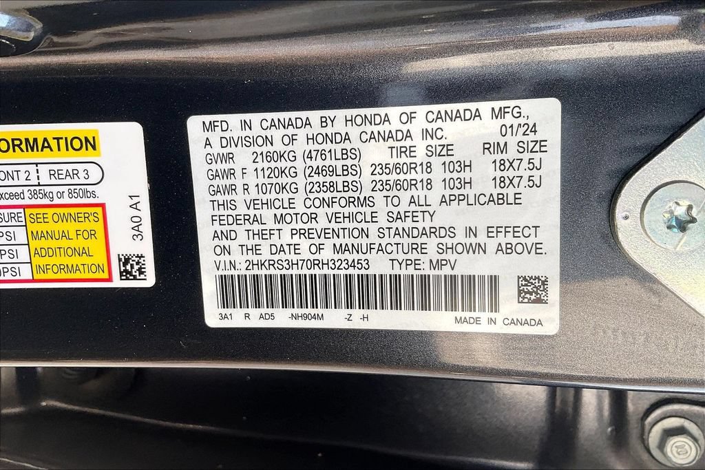 Certified 2024 Honda CR-V EX-L image 18