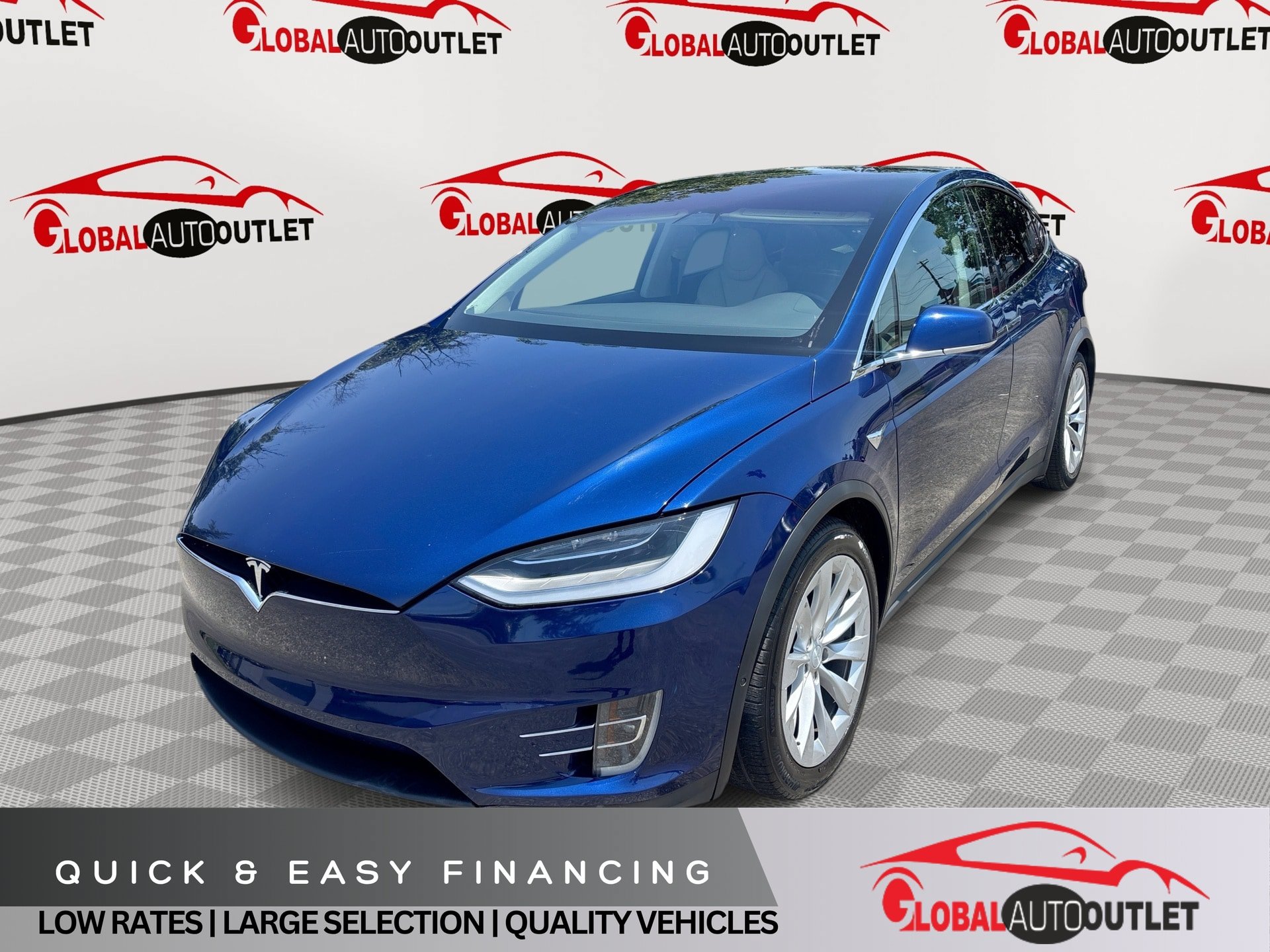 Used 2018 Tesla Model X 75D AWD/4WD image 1