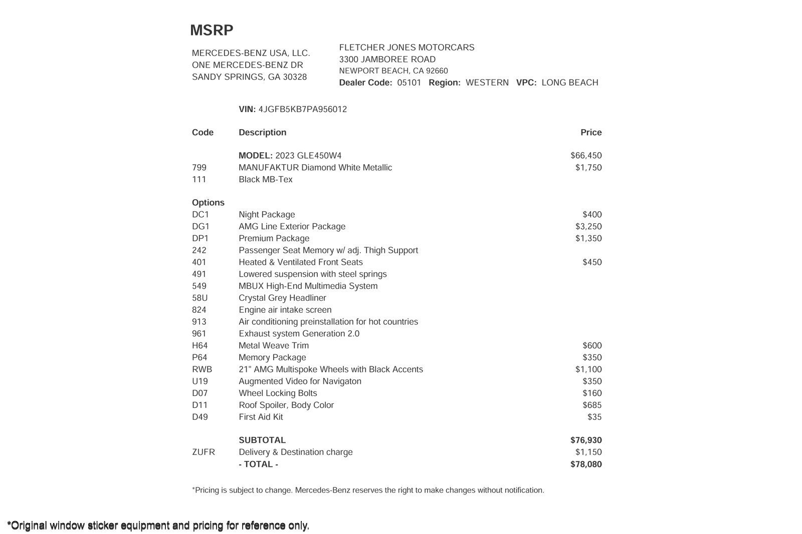 Certified 2023 Mercedes-Benz GLE 450 4MATIC image 4