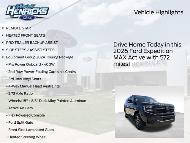 New 2026 Ford Expedition Max Active AWD/4WD image 4