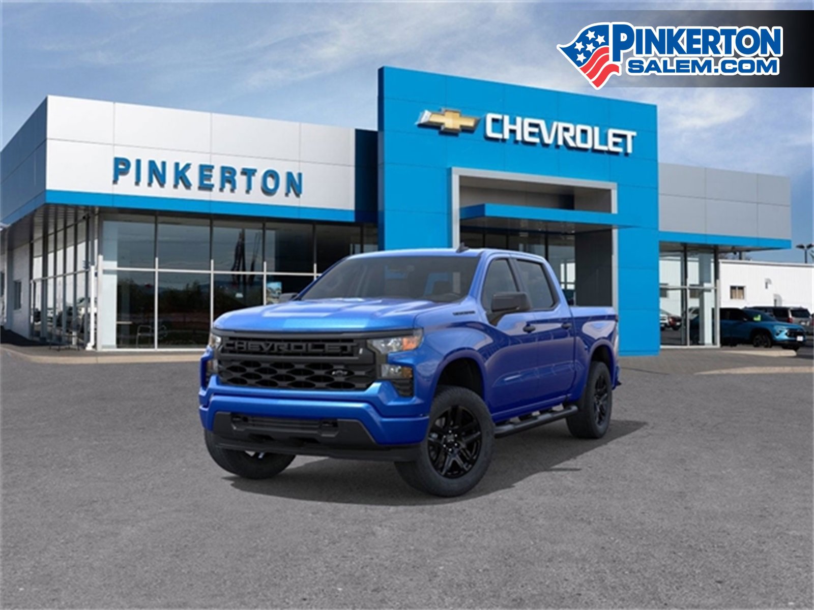 New 2026 Chevrolet Silverado 1500 Custom w/ Turbomax Blackout Package image 8