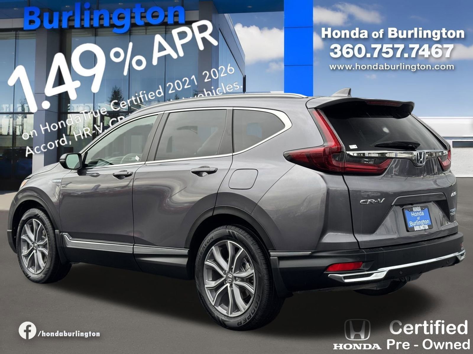 Used 2021 Honda CR-V Touring image 4