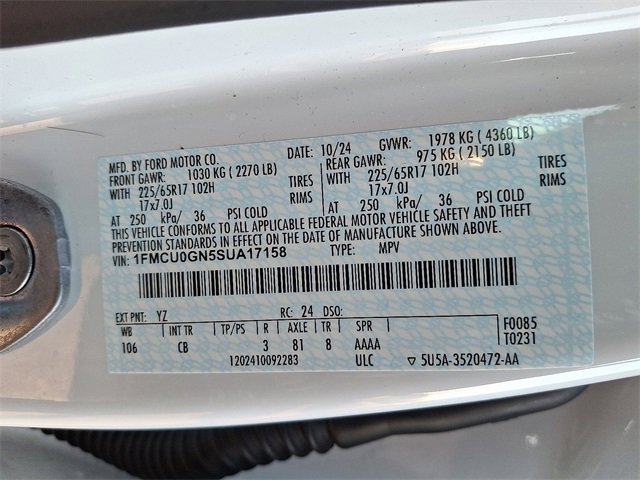 New 2025 Ford Escape Active image 16