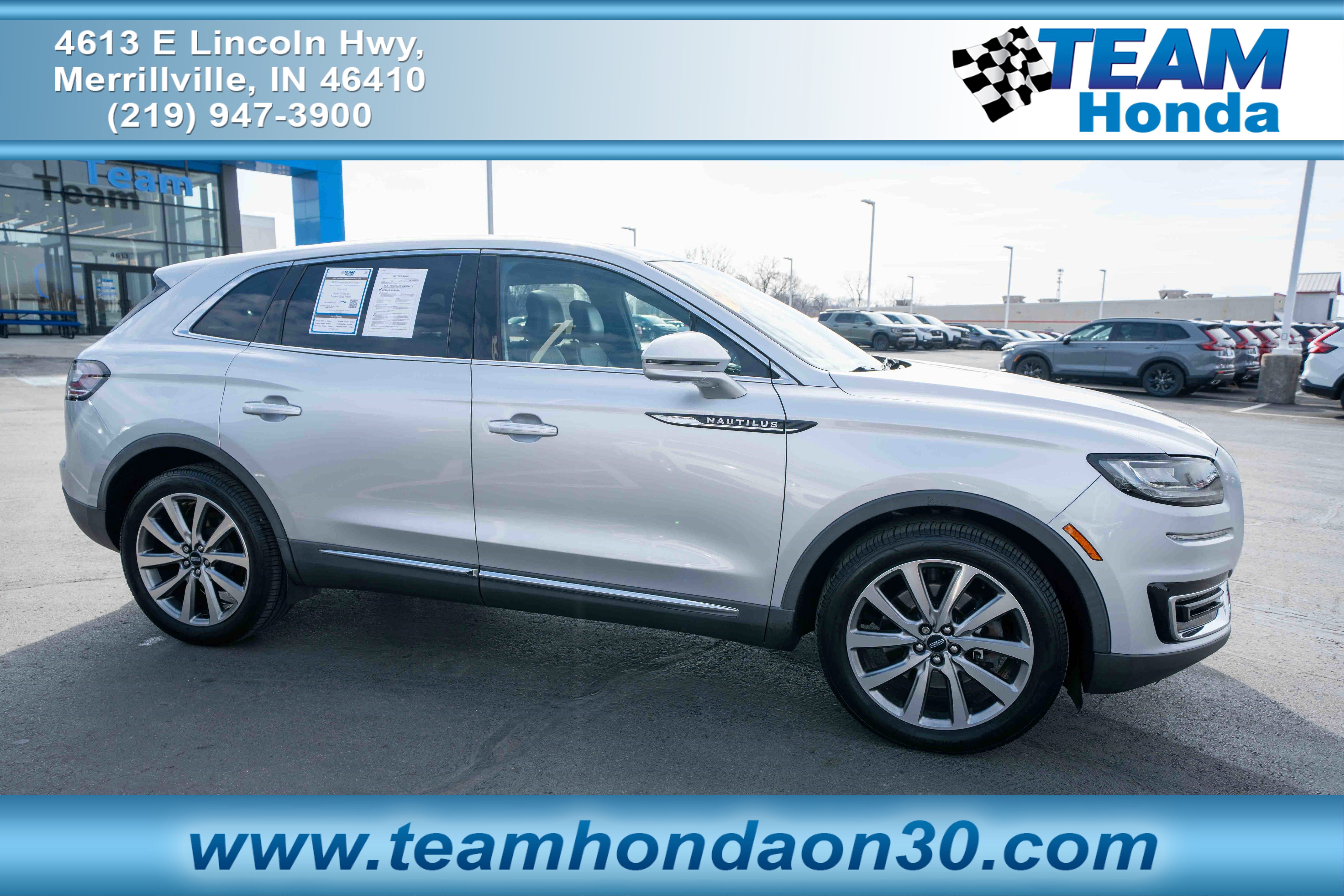 Used 2019 Lincoln Nautilus Select