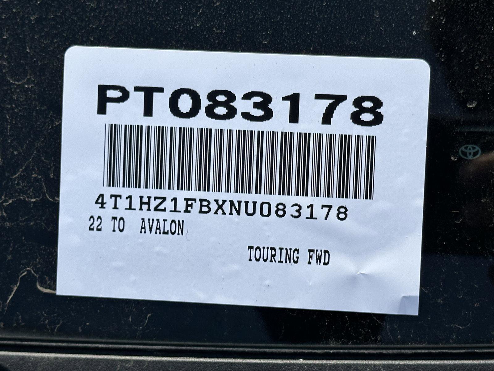 Certified 2022 Toyota Avalon Touring w/ Advanced Safety Package image 54