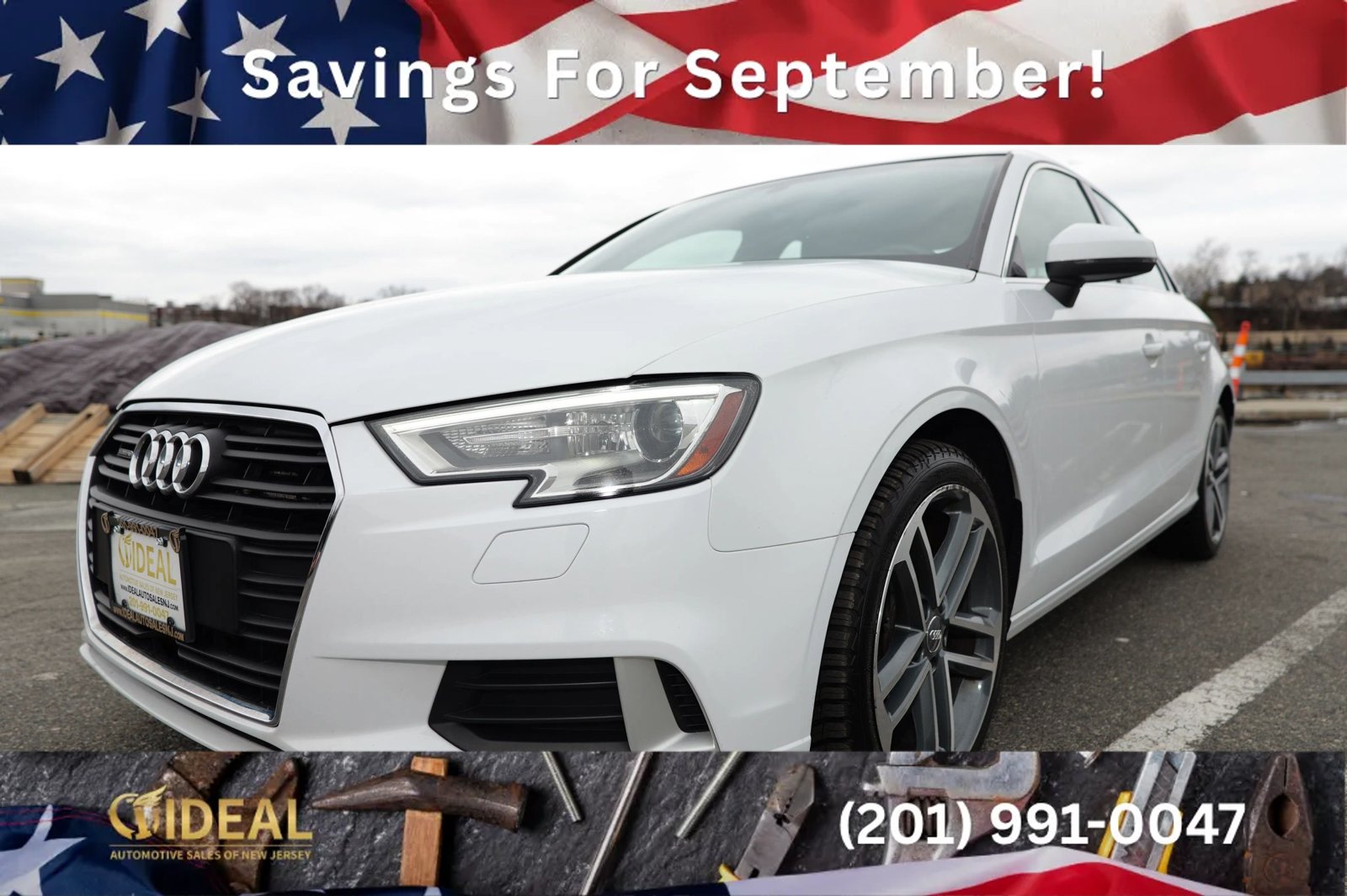 Used 2019 Audi A3 2.0T Premium w/ Convenience Package AWD/4WD image 3