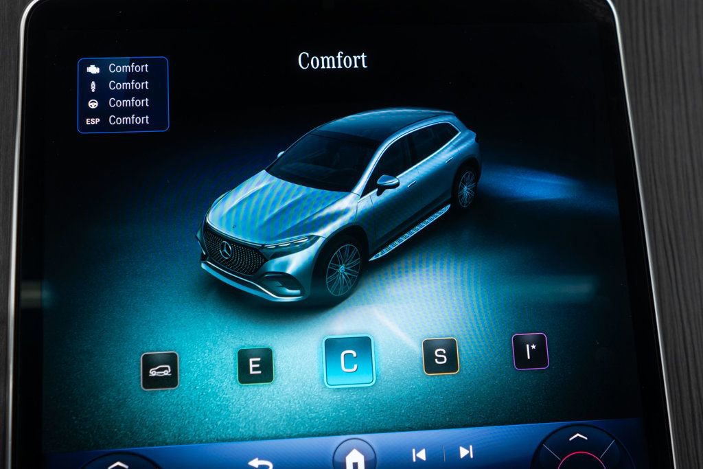 Used 2023 Mercedes-Benz EQS 450+ 4MATIC SUV w/ AMG Line Exterior Package image 28