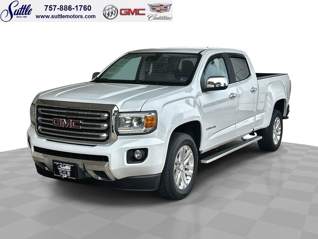 Certified 2018 GMC Canyon SLT w/ Driver Alert Package RWD image 1