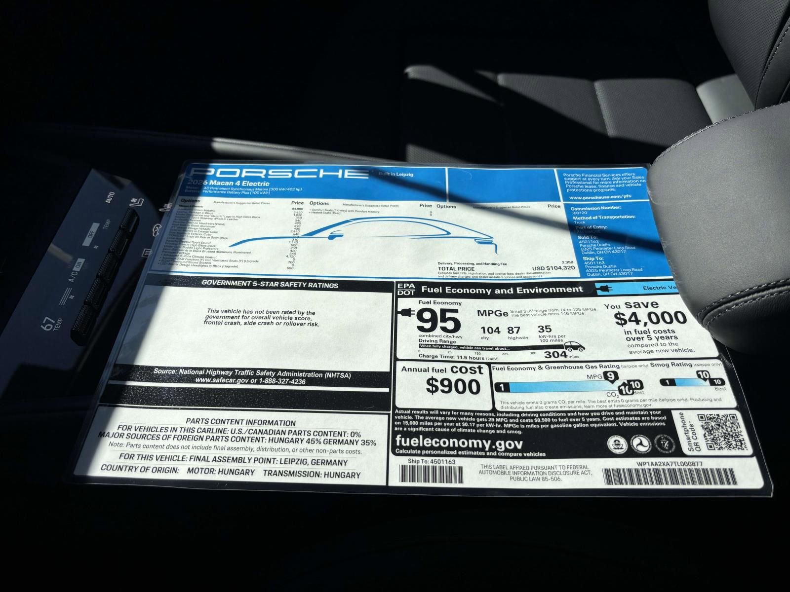 New 2026 Porsche Macan 4 Electric image 40