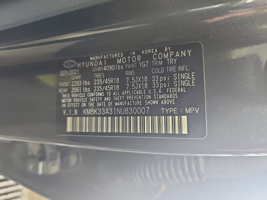 Used 2022 Hyundai Kona N Line w/ Tech Package FWD image 34